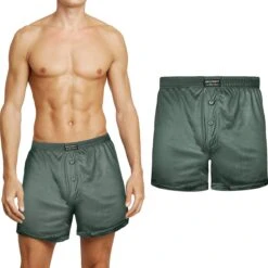 Merkloos Wijde Boxershort Heren | 5 Pack | Geweven Katoen | Maat XL | Effen Kleur | Losse Boxershort | Multipack -Merkloos Soldes 1199x1200 1
