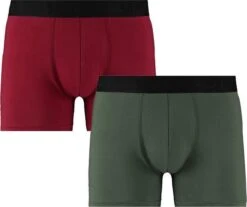Sapph Boxershort Heren - Nolan - Microvezel - 2pack - Groen/Rood - XL -Merkloos Soldes 1200x1004 2