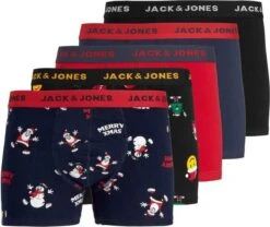 JACK&JONES JACSMILEY XMAS TRUNKS 5 PACK Heren Onderbroek - Maat M 29 JACK&JONES JACSMILEY XMAS TRUNKS 5 PACK Heren Onderbroek - Maat M -Merkloos Soldes 1200x1011 4