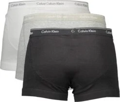 Calvin Klein Trunks (3-pack) - Heren Boxer Normale Lengte Met Gulp - Zwart - Wit - Grijs - Maat: L 11 Calvin Klein Trunks (3-pack) - Heren Boxer Normale Lengte Met Gulp - Zwart - Wit - Grijs - Maat: L -Merkloos Soldes 1200x1021