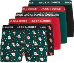 JACK&JONES JACDASH TRUNKS 5 PACK Heren Onderbroek - Maat L -Merkloos Soldes 1200x1025 1