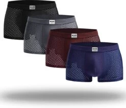 BOXR Underwear - Bamboe Ondergoed - 4 Pack - Ondergoed Heren - Boxershort Heren - Onderbroeken Heren - Bamboe Boxershorts Voor Mannen