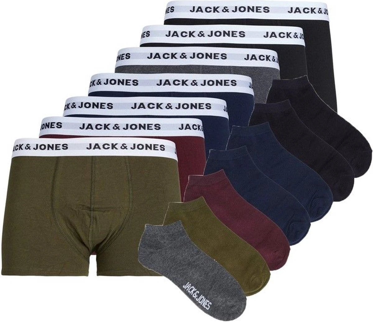 JACK&JONES JACBASIC TRAVELKIT Heren Onderbroek - Maat L 3 JACK&JONES JACBASIC TRAVELKIT Heren Onderbroek - Maat L