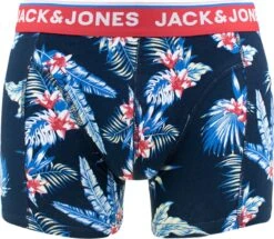 JACK&JONES JACTROPICAL FLOWERS TRUNKS 3 PACK Heren Onderbroek - Maat L -Merkloos Soldes 1200x1045 1