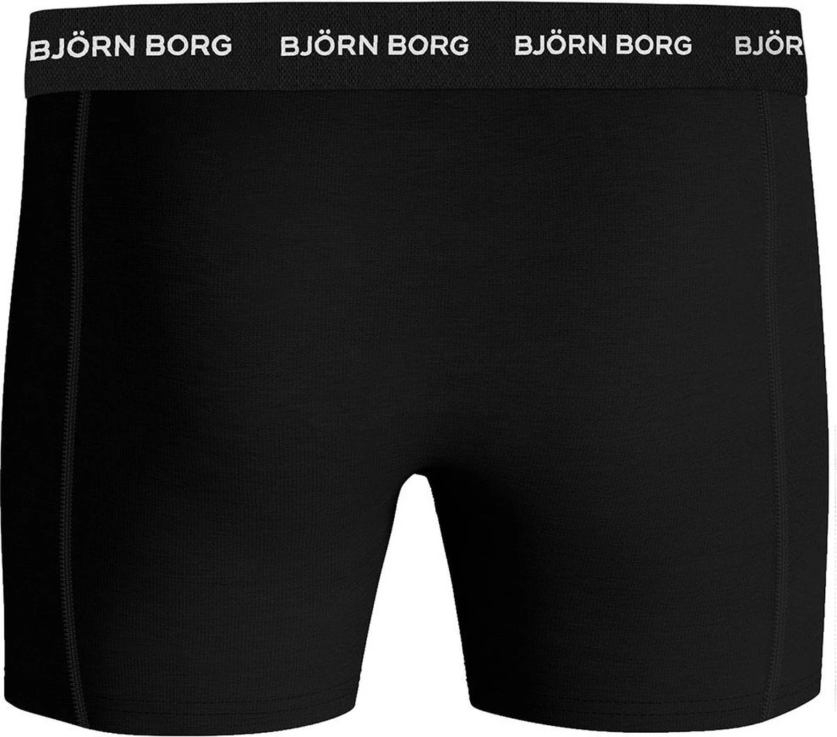 Bjorn Borg Solid Essential Heren Boxershort-3P-Zwart-Maat L 10 Bjorn Borg Solid Essential Heren Boxershort-3P-Zwart-Maat L – Image 8