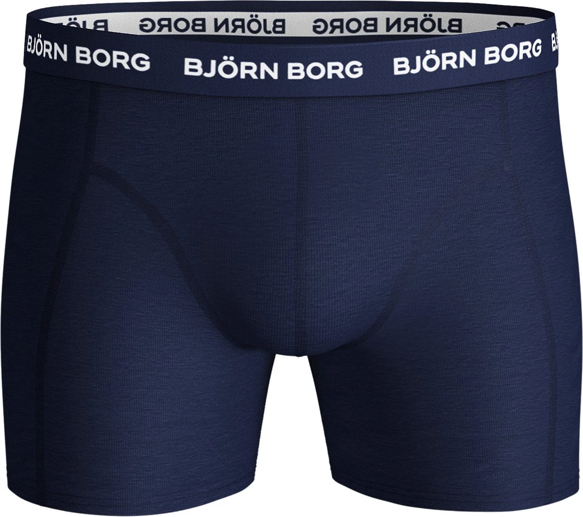 Bjorn Borg Onderbroek - 5P - Mannen - Zwart/grijs/blauw - Maat L 4 Bjorn Borg Onderbroek - 5P - Mannen - Zwart/grijs/blauw - Maat L – Image 2