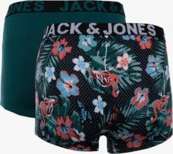 Jack & Jones Boxershorts 2-pack Bloemenprint - Zwart - Maat S -Merkloos Soldes 1200x1068