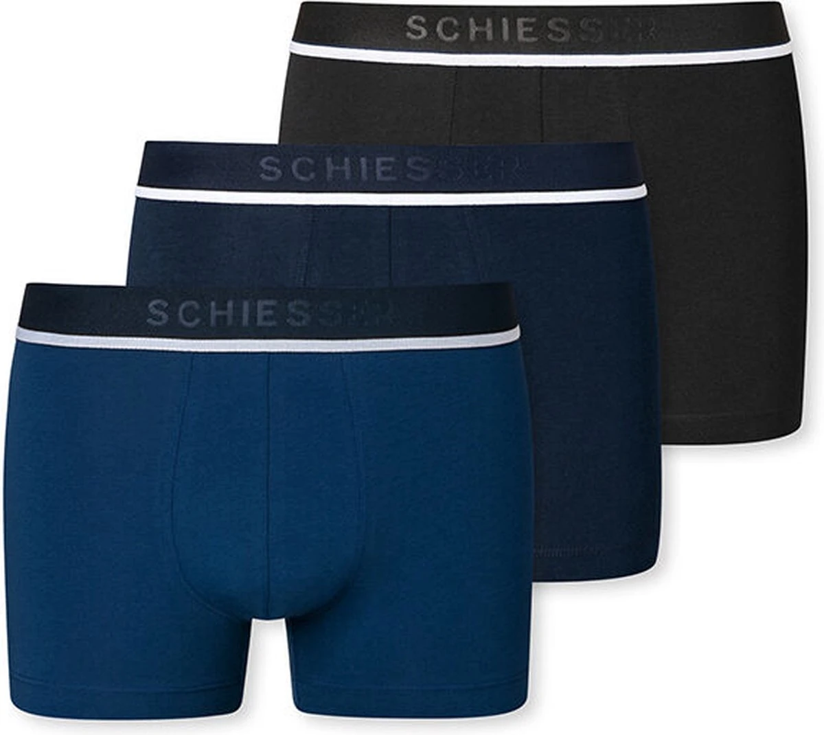 Schiesser 95/5 Organic Heren Shorts - 3 Pack - Maat XXL 3 Schiesser 95/5 Organic Heren Shorts - 3 Pack - Maat XXL