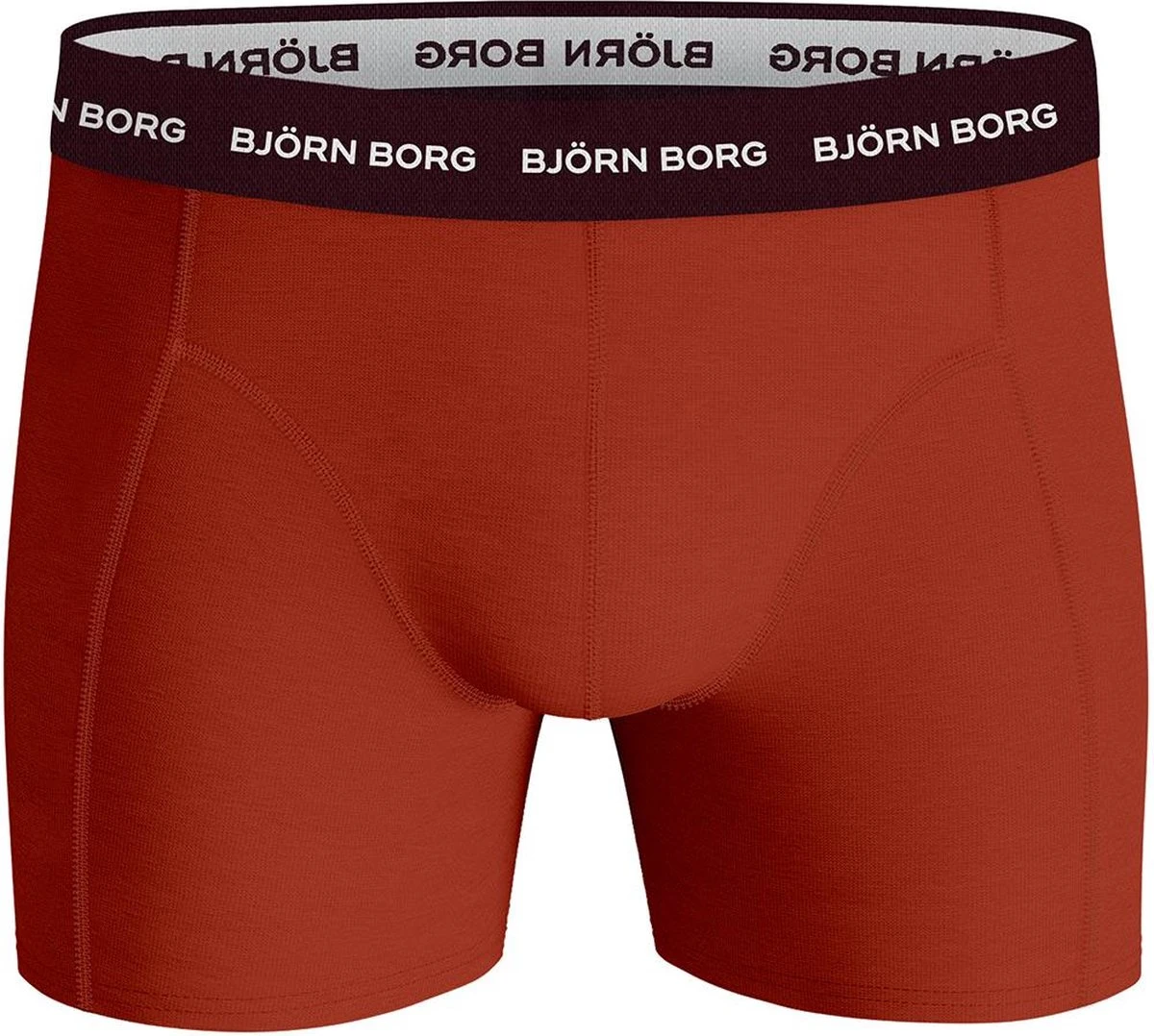 Björn Borg Boxershorts Essential (3 Pack) - Cotton Stretch Boxers Normale Lengte - Rood - Bordeaux En Print - Maat: XL 11 Björn Borg Boxershorts Essential (3 Pack) - Cotton Stretch Boxers Normale Lengte - Rood - Bordeaux En Print - Maat: XL – Image 9