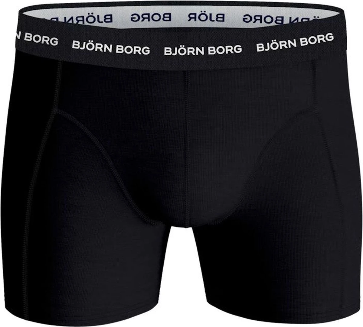 Bjorn Borg Onderbroek - 5P - Mannen - Zwart/grijs/blauw - Maat L 6 Bjorn Borg Onderbroek - 5P - Mannen - Zwart/grijs/blauw - Maat L – Image 4