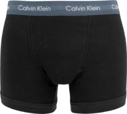 Calvin Klein Trunks (3-pack) - Heren Boxers Normale Lengte - Zwart Met Gekleurde Tailleband - Maat: L -Merkloos Soldes 1200x1085 6