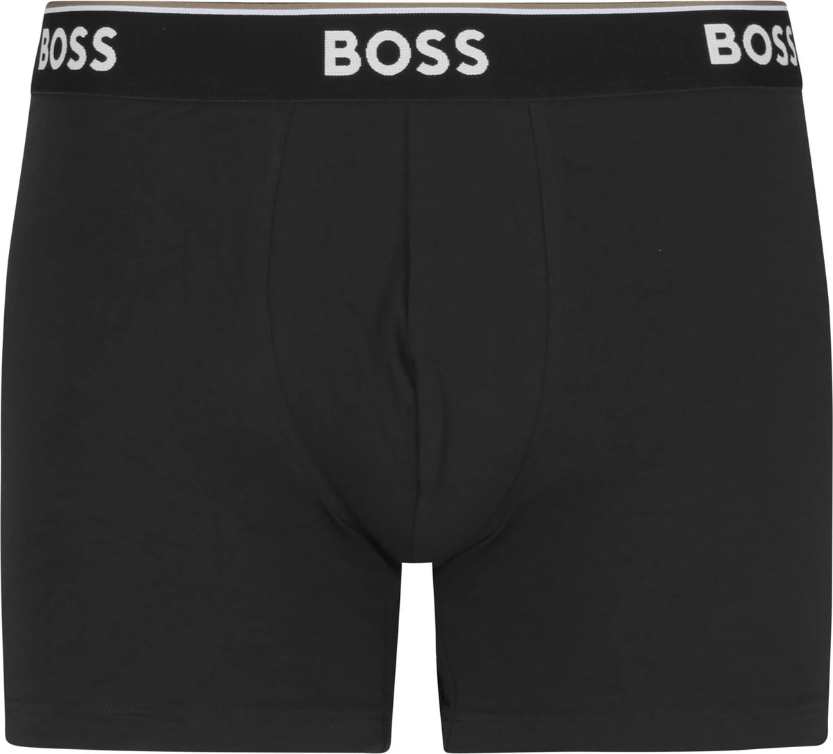 Hugo Boss - Boxershorts Power 3-Pack Zwart 001 - Maat M - Body-fit 4 Hugo Boss - Boxershorts Power 3-Pack Zwart 001 - Maat M - Body-fit – Image 2