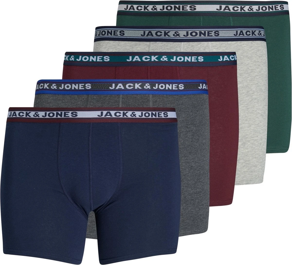 JACK&JONES PLUS JACOLIVER TRUNKS 5 PACK NOOS PLS Heren Onderbroek - Maat EU4XL US2XL 6 JACK&JONES PLUS JACOLIVER TRUNKS 5 PACK NOOS PLS Heren Onderbroek - Maat EU4XL US2XL – Image 4
