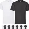 12 Pack Witte & Zwarte Shirts Fruit Of The Loom Ronde Hals Maat XL Valueweight -Merkloos Soldes 1200x1093 1