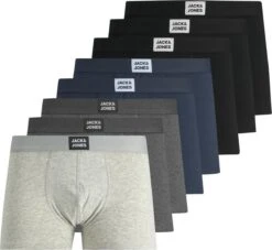 Jack & Jones Effen Boxershorts Heren Multipack JACBASIC PLAIN 8-Pack - Maat L -Merkloos Soldes 1200x1104 1