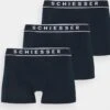 Schiesser 95/5 Organic Heren Shorts - Donker Blauw - 3 Pack - Maat L -Merkloos Soldes 1200x1120