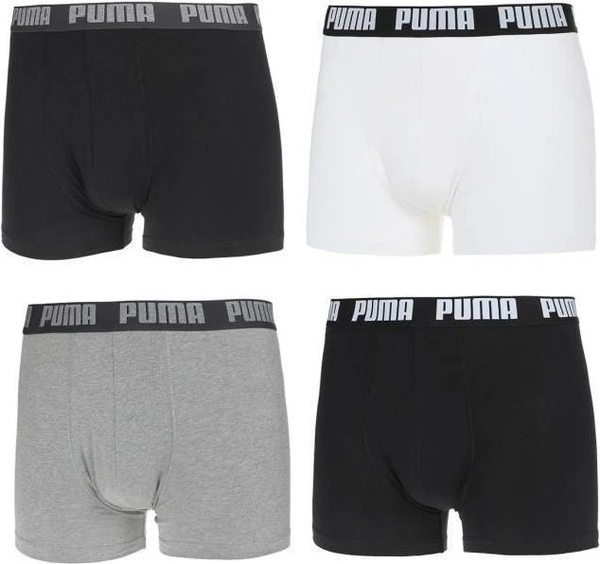 Puma Basic Boxer Heren Onderbroek - 4-pack - Maat L 7 Puma Basic Boxer Heren Onderbroek - 4-pack - Maat L – Image 5