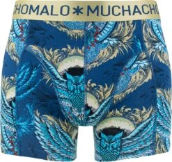 Muchachomalo Night Owl - Onderbroeken Heren - Boxershorts Heren - Blauw Met Print - 3 Pack - Maat L -Merkloos Soldes 1200x1132 2