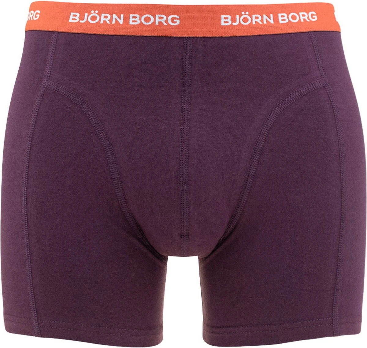 Björn Borg Boxershorts Essential (3 Pack) - Cotton Stretch Boxers Normale Lengte - Rood - Bordeaux En Print - Maat: XL 6 Björn Borg Boxershorts Essential (3 Pack) - Cotton Stretch Boxers Normale Lengte - Rood - Bordeaux En Print - Maat: XL – Image 4