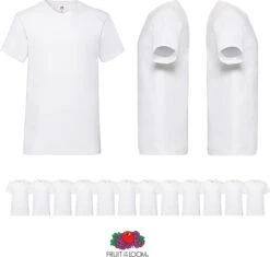 12 Pack Witte Shirts Fruit Of The Loom V Hals Maat XL 11 12 Pack Witte Shirts Fruit Of The Loom V Hals Maat XL -Merkloos Soldes 1200x1142 4