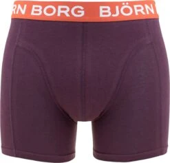 Björn Borg Boxershorts Essential (3 Pack) - Cotton Stretch Boxers Normale Lengte - Zwart - Grijs En Bordeaux - Maat: L -Merkloos Soldes 1200x1150 1