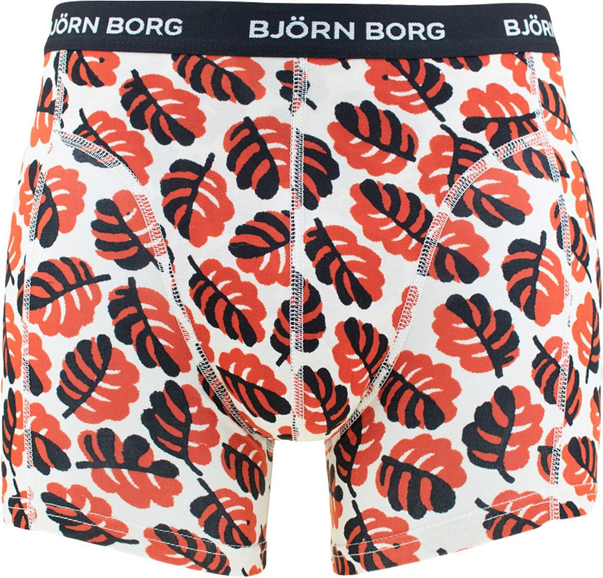 Björn Borg Boxershorts Essential (3 Pack) - Cotton Stretch Boxers Normale Lengte - Rood - Bordeaux En Print - Maat: XL 4 Björn Borg Boxershorts Essential (3 Pack) - Cotton Stretch Boxers Normale Lengte - Rood - Bordeaux En Print - Maat: XL – Image 2