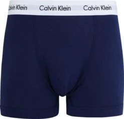 Calvin Klein Boxershorts - Heren - 3-pack - Wit/Blauw/Rood - Maat M -Merkloos Soldes 1200x1152