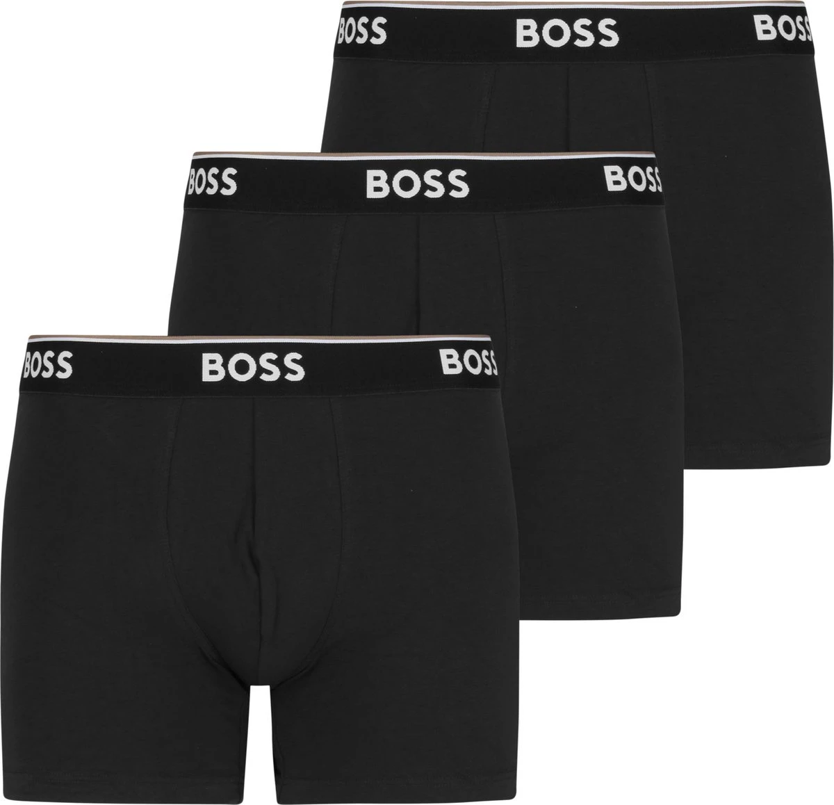 Hugo Boss - Boxershorts Power 3-Pack Zwart 001 - Maat M - Body-fit 7 Hugo Boss - Boxershorts Power 3-Pack Zwart 001 - Maat M - Body-fit – Image 5