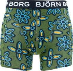 Björn Borg Boxershorts Essential (3 Pack) - Cotton Stretch Boxers Normale Lengte - Zwart - Donkerblauw En Print - Maat: L -Merkloos Soldes 1200x1161 1