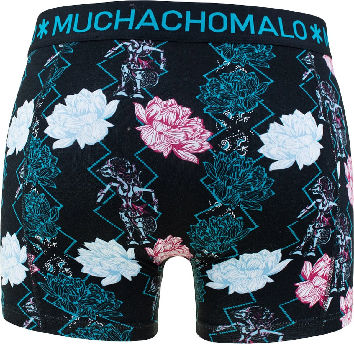 Muchachomalo Batik - Onderbroeken Heren - Blauw Met Print - 3 Pack - Maat XXXL 6 Muchachomalo Batik - Onderbroeken Heren - Blauw Met Print - 3 Pack - Maat XXXL – Image 4