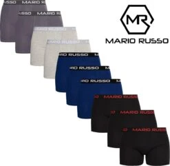 Mario Russo - Heren Onderbroeken 10-Pack Basic Boxers - Multi - Maat XXL -Merkloos Soldes 1200x1172 1