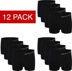 Pierre Cardin - Heren Onderbroeken 12-Pack Seamless Boxers - Zwart - Maat XL 7 Pierre Cardin - Heren Onderbroeken 12-Pack Seamless Boxers - Zwart - Maat XL -Merkloos Soldes 1200x1180