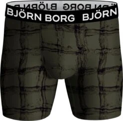 Bjorn Borg - Performance Boxers 3-Pack Zwart Groen - Maat XL - Body-fit -Merkloos Soldes 1200x1181 1