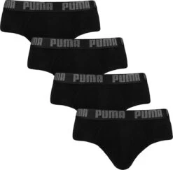 Puma Basic Brief Heren Onderbroek - 4-pack - Maat XL -Merkloos Soldes 1200x1182 3