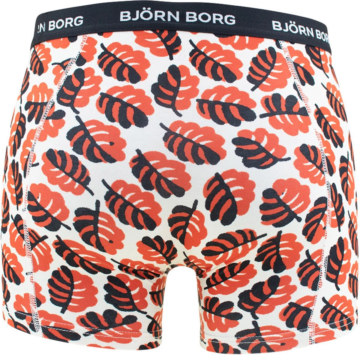 Björn Borg Boxershorts Essential (3 Pack) - Cotton Stretch Boxers Normale Lengte - Rood - Bordeaux En Print - Maat: XL 5 Björn Borg Boxershorts Essential (3 Pack) - Cotton Stretch Boxers Normale Lengte - Rood - Bordeaux En Print - Maat: XL – Image 3