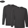 2 Pack Fruit Of The Loom Value Weight Longsleeve T-shirt Zwart Maat L 2 2 Pack Fruit Of The Loom Value Weight Longsleeve T-shirt Zwart Maat L -Merkloos Soldes 1200x1190
