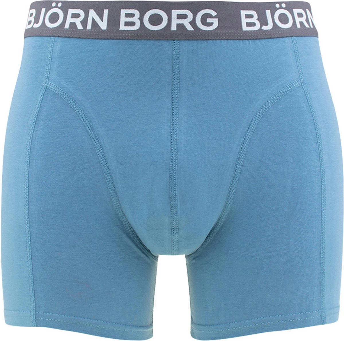 Björn Borg Boxershorts Essential (3 Pack) - Cotton Stretch Boxers Normale Lengte - Blauw - Maat: L 8 Björn Borg Boxershorts Essential (3 Pack) - Cotton Stretch Boxers Normale Lengte - Blauw - Maat: L – Image 6