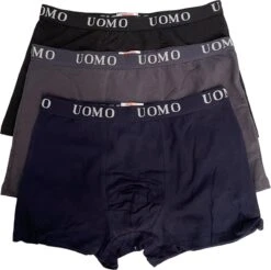 Premium Kwaliteit Heren Boxershort / Onderbroeken Set | 3 Stuks - XXXL