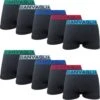 Gianvaglia 10-Pack Heren Boxershort - 9927 - M/L - Zwart -Merkloos Soldes 1200x1200 10