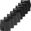 MONTCHO - Boxershort Heren - 8 Pack (4 Zwart - 4 Donkergrijs) - Maat: S -Merkloos Soldes 1200x1200 106