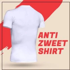 Anti Zweet Shirt – Krexs - Ingenaaide Okselpads – Anti Transpirant – Ondershirt - Wit - Mannen -Merkloos Soldes 1200x1200 191