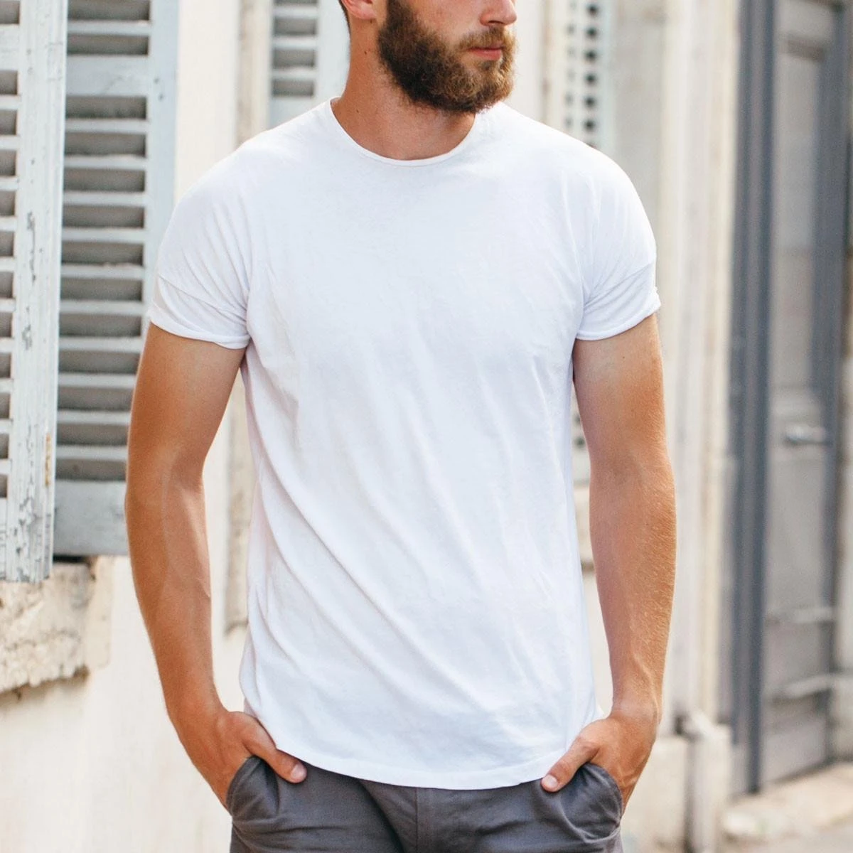 Beeren Heren T-Shirt - Wit - Maat L 4 Beeren Heren T-Shirt - Wit - Maat L – Image 2