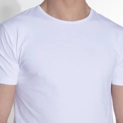 Garage 201 - Bodyfit T-shirt Ronde Hals Korte Mouw Wit XL 95% Katoen 5% Elastan 29 Garage 201 - Bodyfit T-shirt Ronde Hals Korte Mouw Wit XL 95% Katoen 5% Elastan -Merkloos Soldes 1200x1200 224