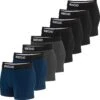 MONTCHO - Boxershort Heren - 8 Pack (4 Zwart - 2 Donkergrijs - 2 Navy) - Maat: XL -Merkloos Soldes 1200x1200 24