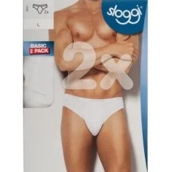 Sloggi Men Basic Heren Mini Slip - 2-pack - Zwart - Maat L -Merkloos Soldes 1200x1200 246