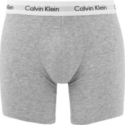 Calvin Klein Cotton Stretch Boxer Brief (3-pack) - Heren Boxers Extra Lang - Zwart - Wit En Grijs - Maat: L -Merkloos Soldes 1200x1200 85