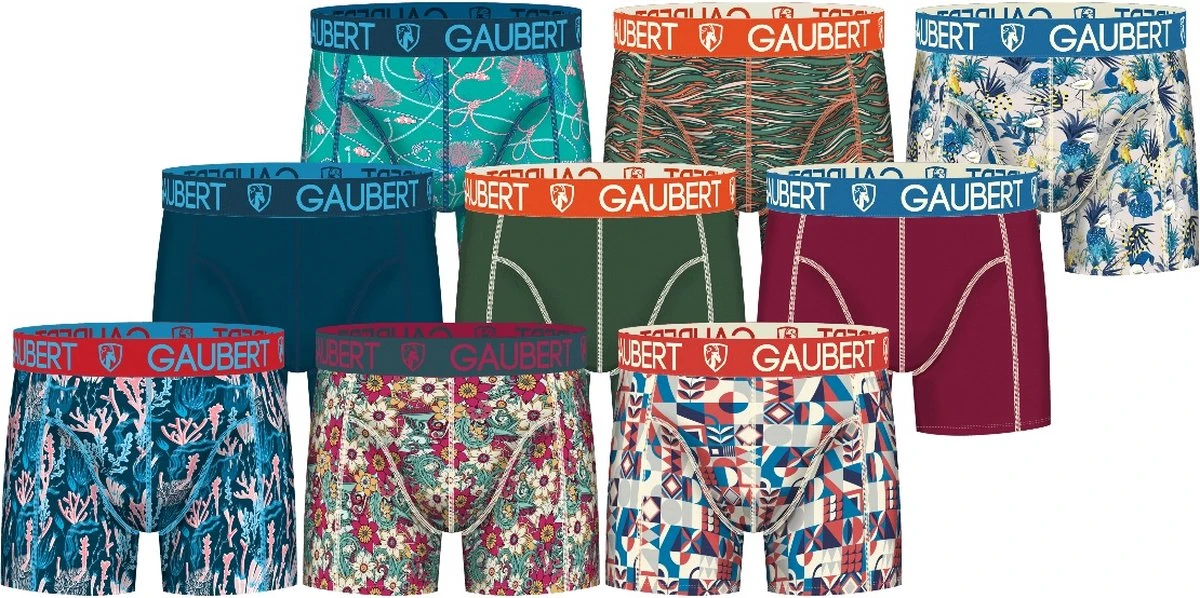 Gaubert - 9 -pack - Boxershorts Heren - Katoen Onderbroek Heren - Gekamd Katoen - Maat L 3 Gaubert - 9 -pack - Boxershorts Heren - Katoen Onderbroek Heren - Gekamd Katoen - Maat L