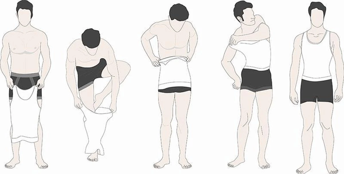 Linorie Corrigerend Shirt Mannen Shapewear Hemd - Wit - L 5 Linorie Corrigerend Shirt Mannen Shapewear Hemd - Wit - L – Image 3