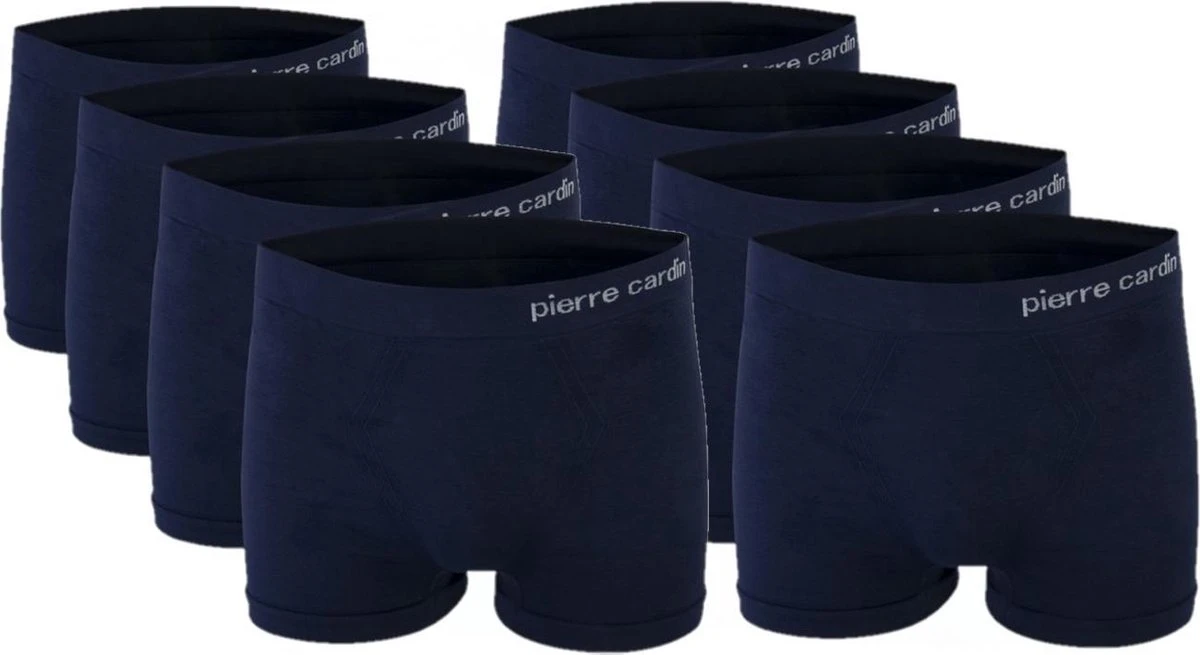 Pierre Cardin - Heren Onderbroeken 8-Pack Seamless Boxers - Marine - Maat XL 3 Pierre Cardin - Heren Onderbroeken 8-Pack Seamless Boxers - Marine - Maat XL