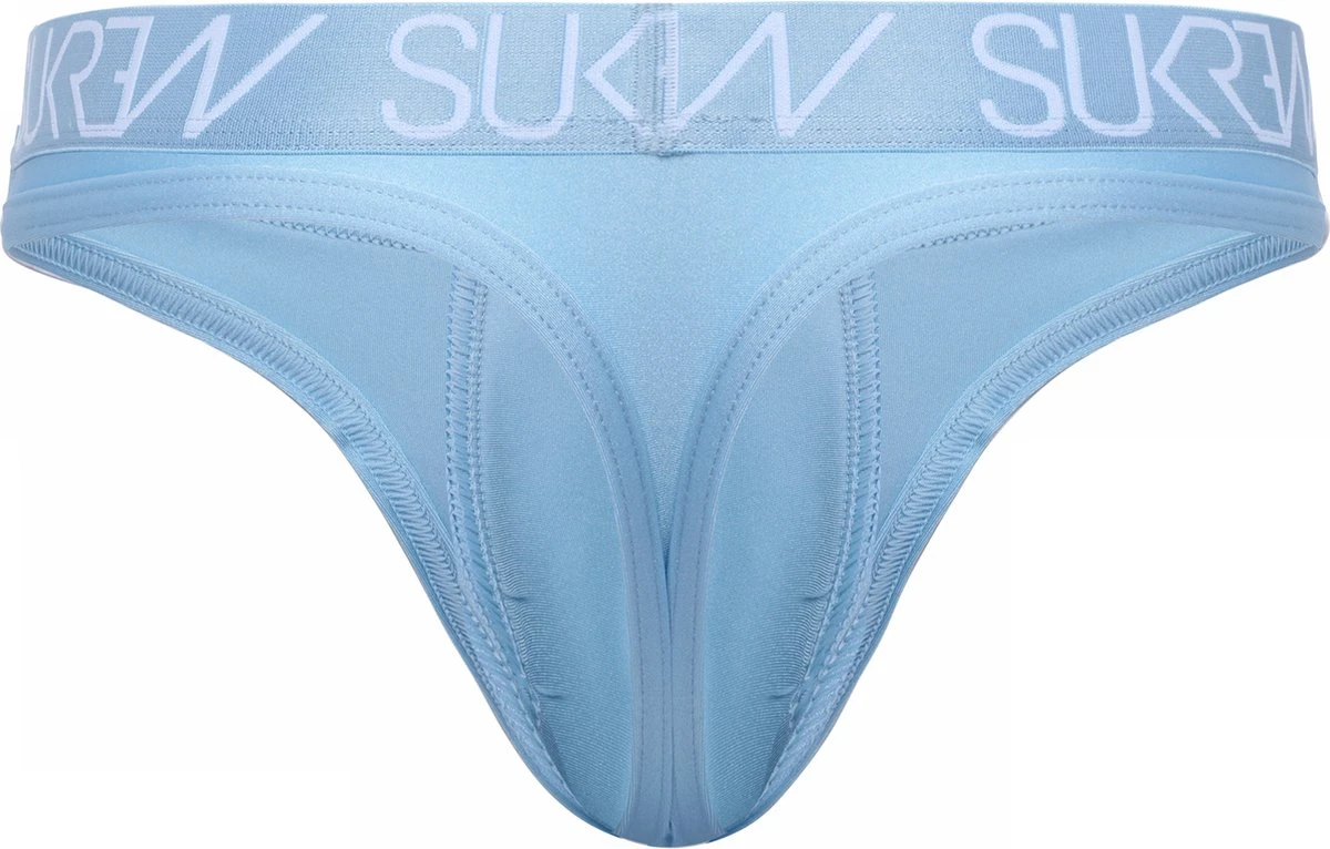 Sukrew Classic String Cool Blue - Maat XL - Heren Ondergoed - Herenstring - Pearl Collectie 4 Sukrew Classic String Cool Blue - Maat XL - Heren Ondergoed - Herenstring - Pearl Collectie – Image 2